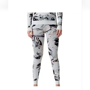 Sweaty Betty Glacier Mountain Jacquard Base Layer Leggings
